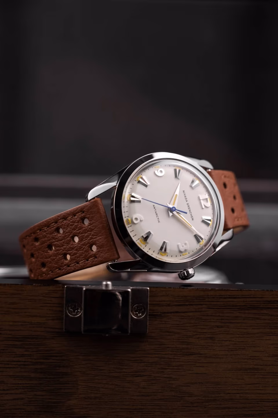 Nivada Grenchen | Antarctic Eggshell Beige Luminova - 38mm