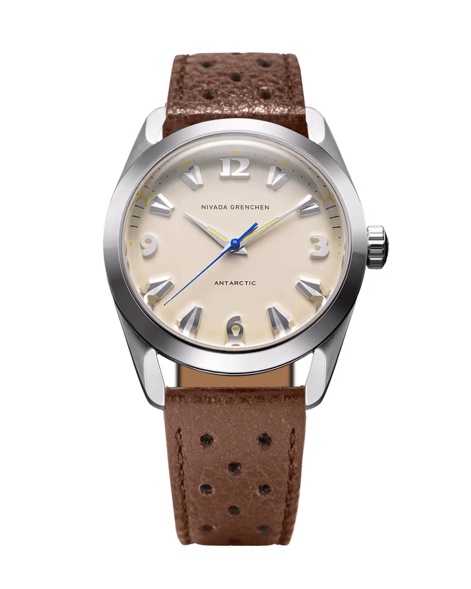 Nivada Grenchen  |  Antarctic Eggshell Beige Luminova - 35mm