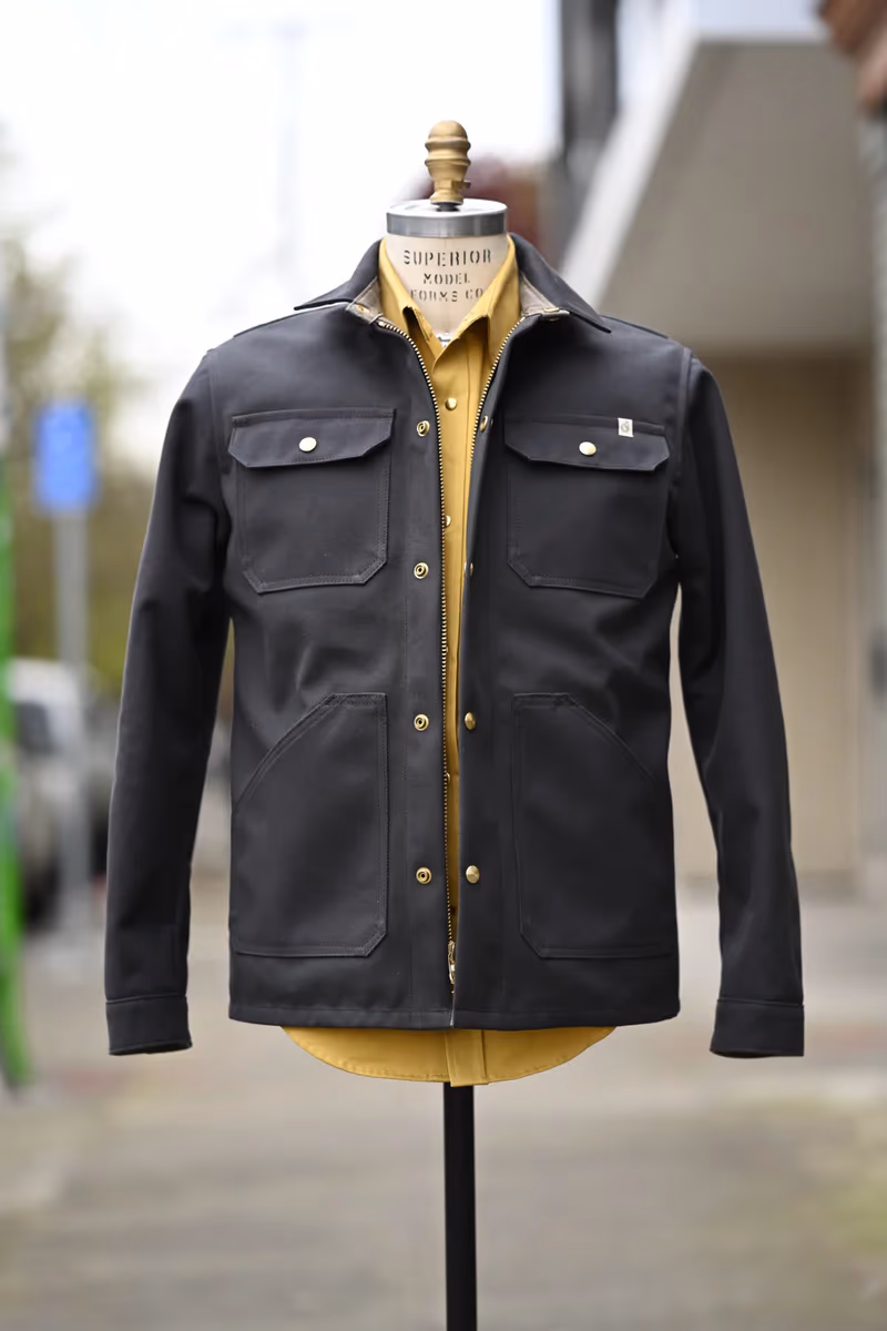 Ship John | The V2 Wills Jacket • Battleship Grey