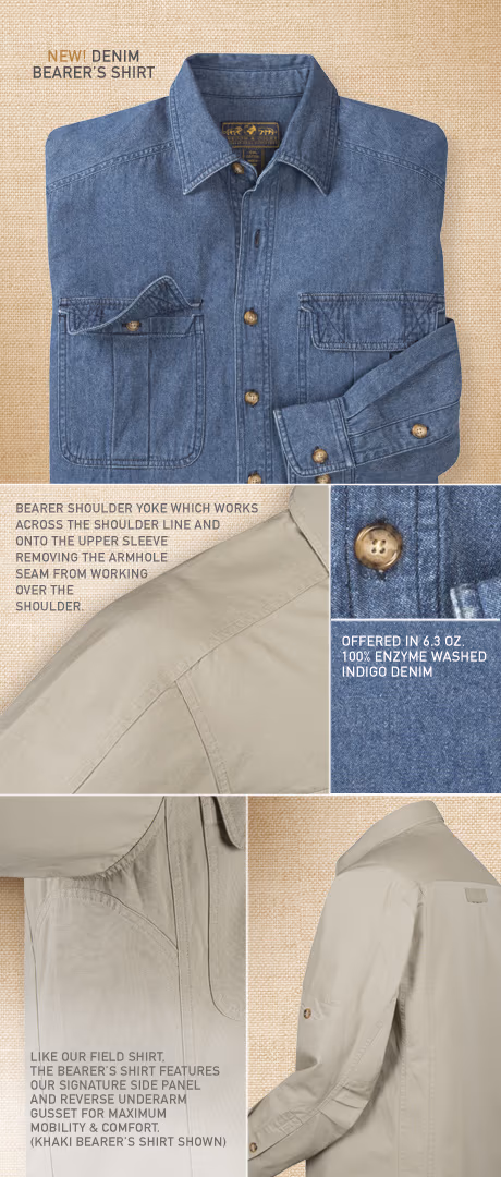 Denim Bearer's Workshirt