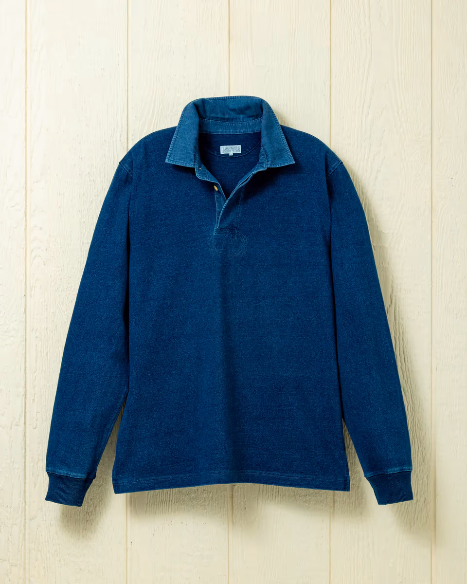 Quaker Marine Supply Co.  |  Rockland Rugby in Indigo