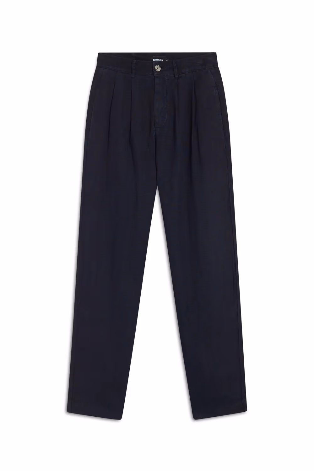Ramsos | Retro Pleated Pants Navy