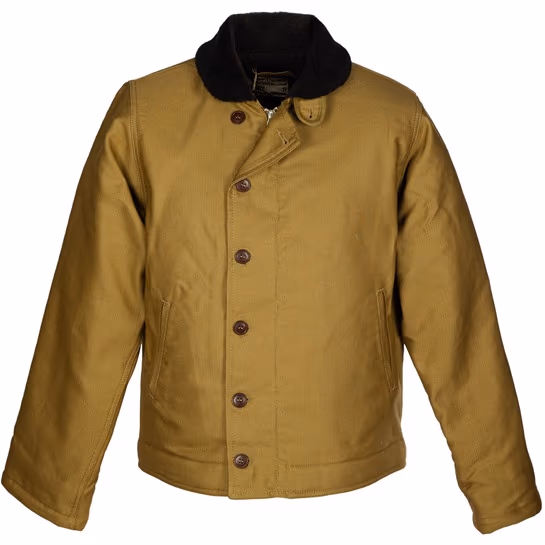 Aero Leather Clothing | Pike Brothers US Type N-1 Whipcord Deck Jacket • Omaha